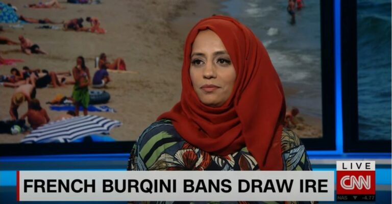 BURQINI DESIGNER KAUSAR SACRANIE TALKS ON CNN IT’S ABOUT ‘LIBERATION, EQUALITY’
