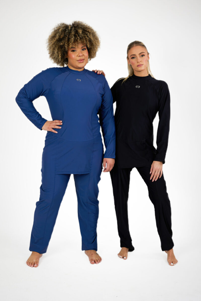 KAD Navy Long Sleeve - Long Straight Leg (All-In-One)