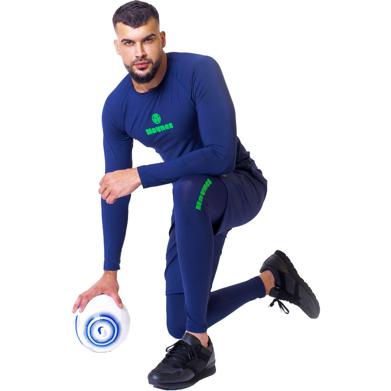 Navy Compression Long Sleeve (TOP ONLY)